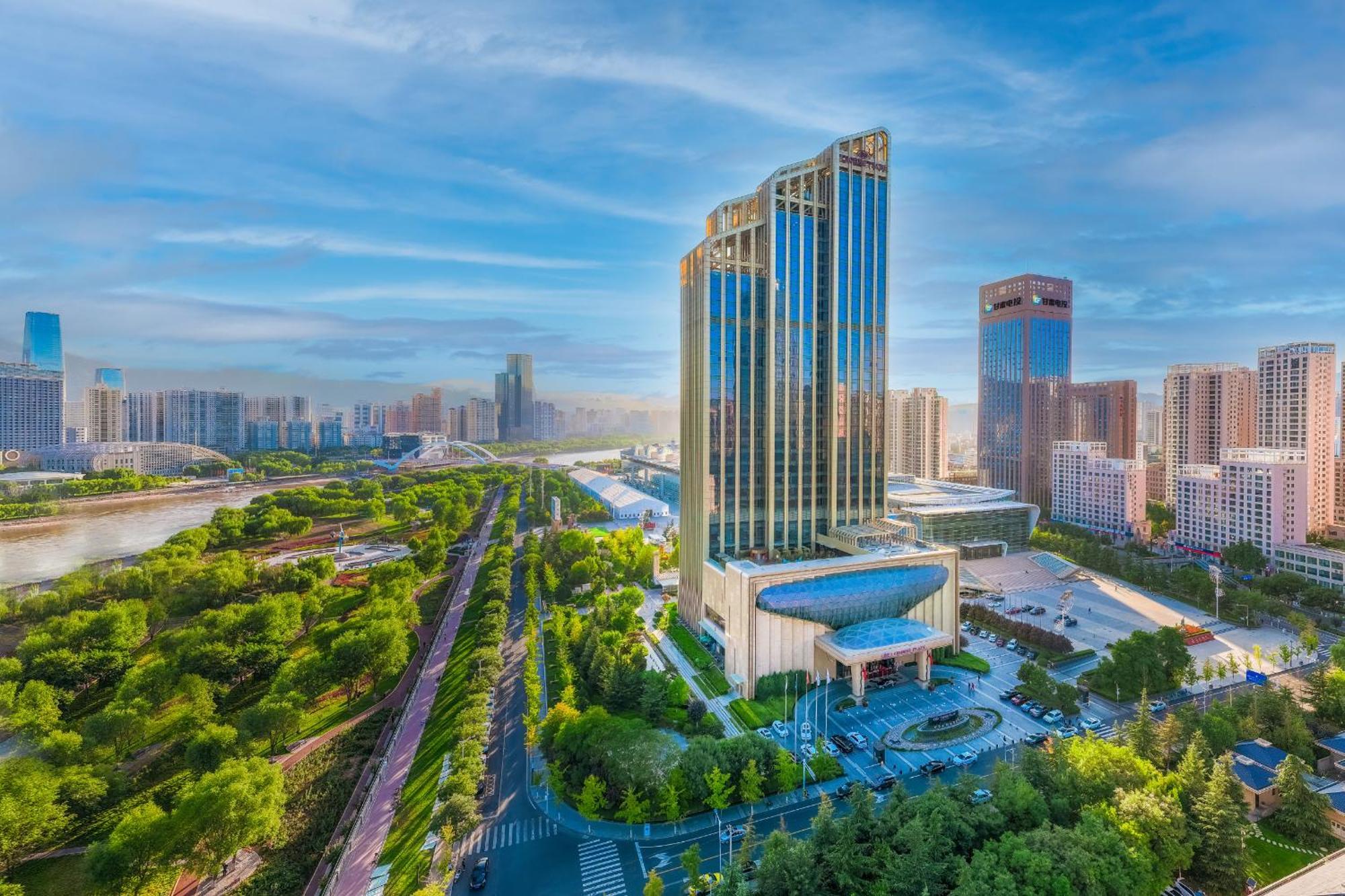 Crowne Plaza Hotel Lanzhou, An Ihg Hotel Exterior foto